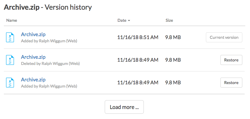 historyfile